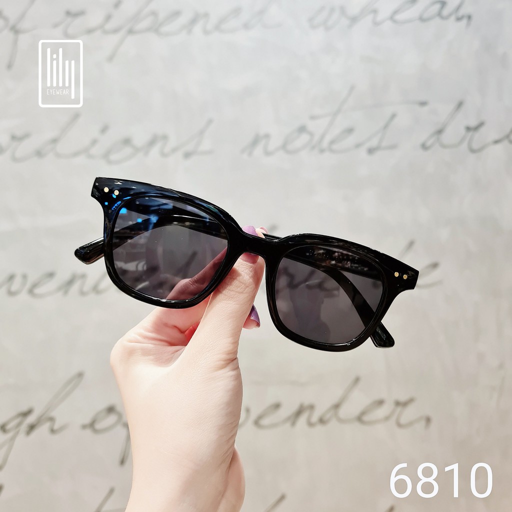 Kính mát nam nữ chữ V thời trang Hàn màu sắc thời thượng Lilyeyewear V6810