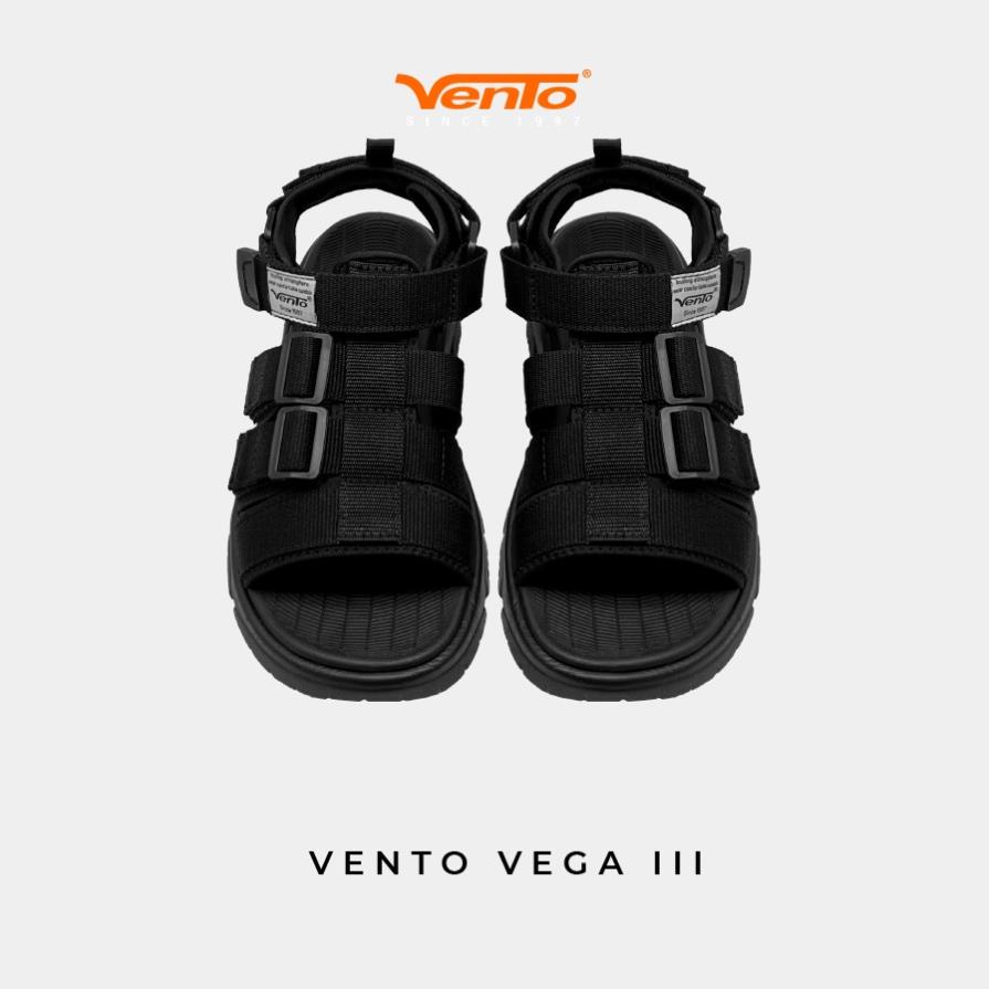 Giày Sandal Nam Vento Chính Hãng VEGA III SD10605 Màu Đen