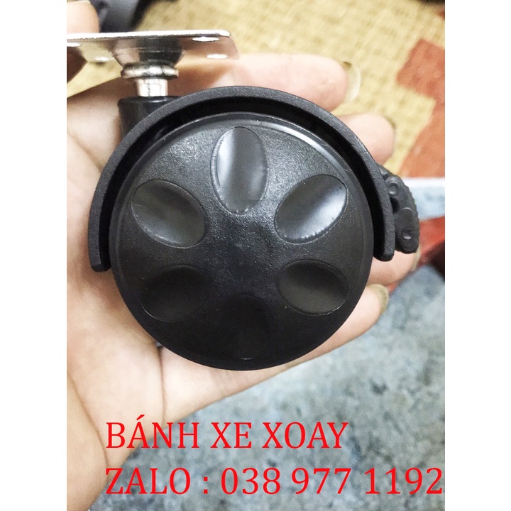 Bánh xe ghế xoay văn phòng-bánh xe đế tủ -Bánh xe quạt hơi nước-quạt điều hoà-bánh xe đa năng