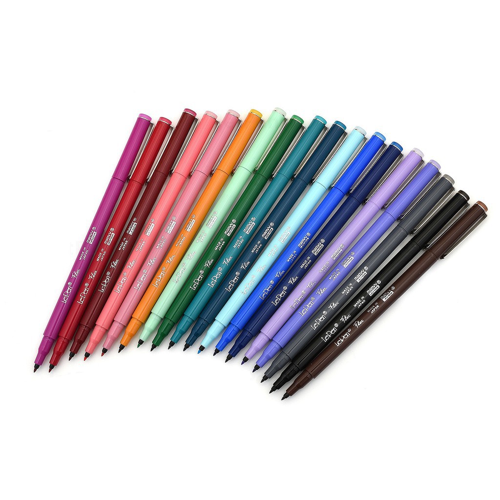 Bút cọ LePen Flex Marvy 4800 color brush pen