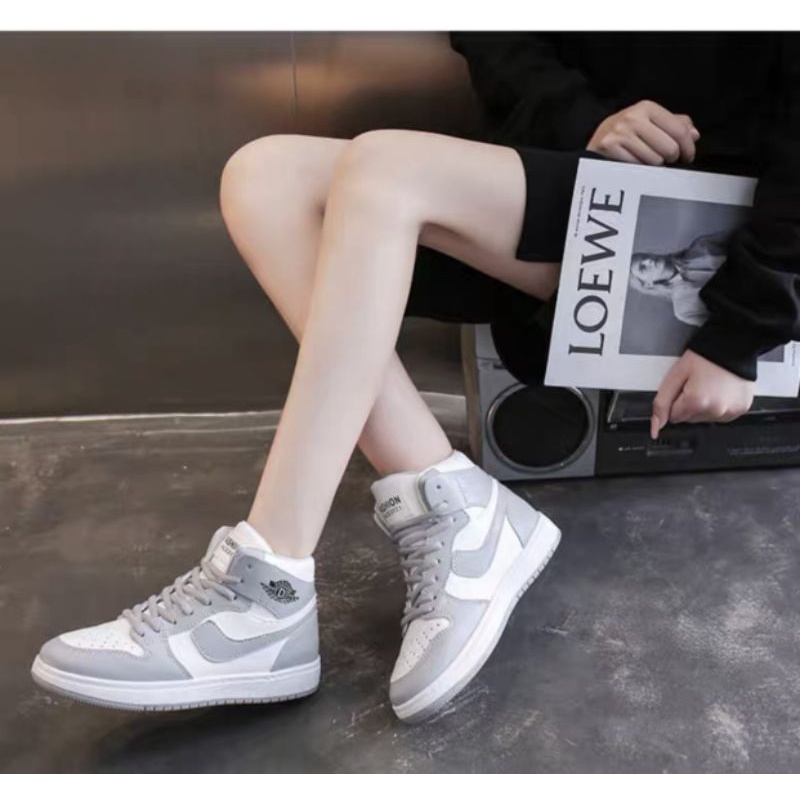 Giày nữ 👟 Freeship 👟 Giày sneaker giày thể thao nữ cao cổ chuẩn | BigBuy360 - bigbuy360.vn