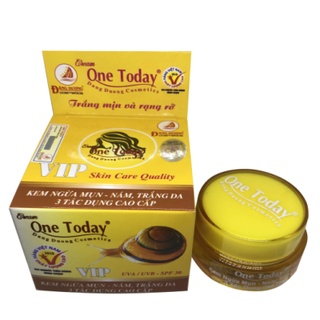 Kem ốc sên one today ngừa mụn nám trắng da 3 tác dụng vip 15g