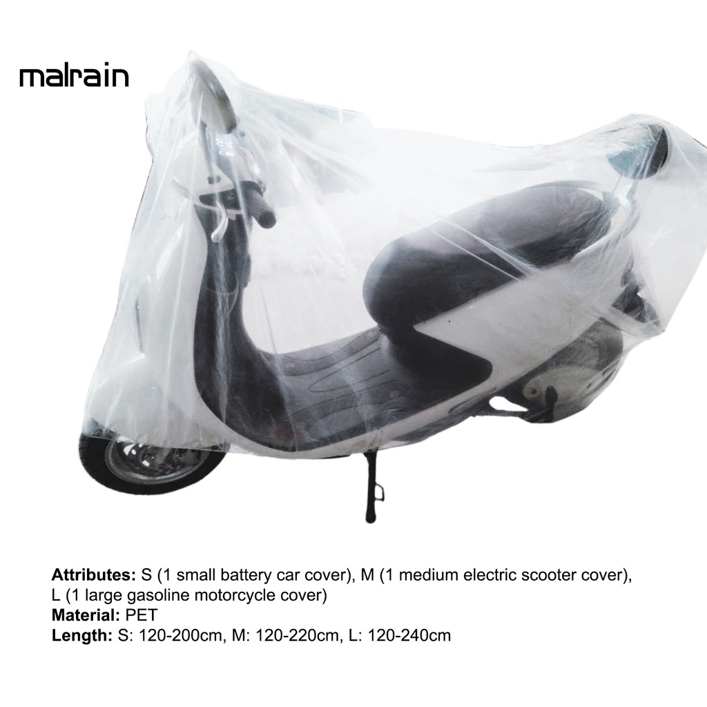 Vỏ Bọc Xe Mô Tô Dày Dặn Chống Tia Uv / Bụi / Mưa Tiện Dụng