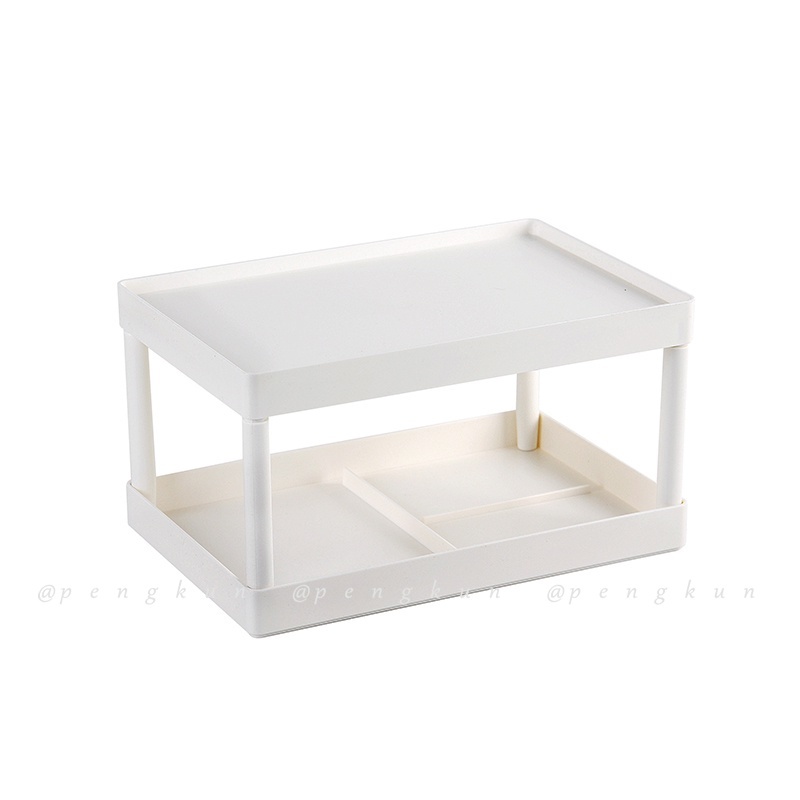 Giá Đựng Đồ Hai Tầng Đơn Giản Sắp Xếp Gọn Gàng Để Bàn Ký Túc Xá / Văn Phòng Phẩm