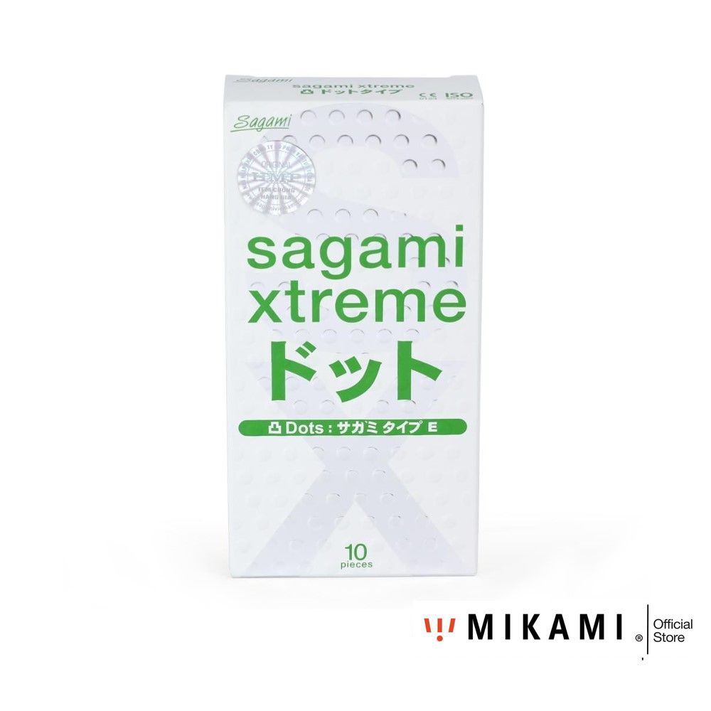 Combo 03 Hộp Bao Cao Su SAGAMI XTREME WHITE Gân Gai, SUPER THIN Siêu Mỏng.