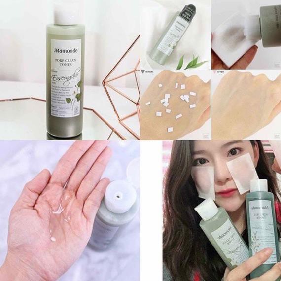 [CHÍNH HÃNG] Nước hoa hồng Mamonde Pore Clean 250ml chiết xuất từ diếp cá dành cho da dầu mụn | BigBuy360 - bigbuy360.vn