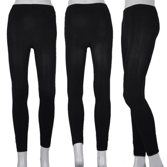 (HOT SALE) Quần legging dày co dãn màu trơn ấm áp | BigBuy360 - bigbuy360.vn