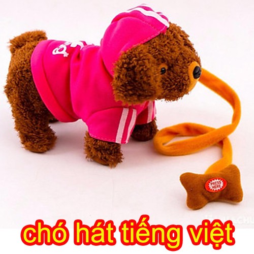 ⚡CHÓ BÔNG HÁT TIẾNG VIỆT⚡Chó bông biết đi, biết hát, biết lắc mông đồ chơi siêu hot cho bé