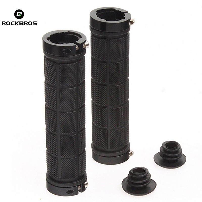 Tay Cầm ROCKBROS Bằng Cao Su Mềm Đồng Bộ Chiều Dài/Rộng 130mm/300 - 400mm Cho Xe Đạp