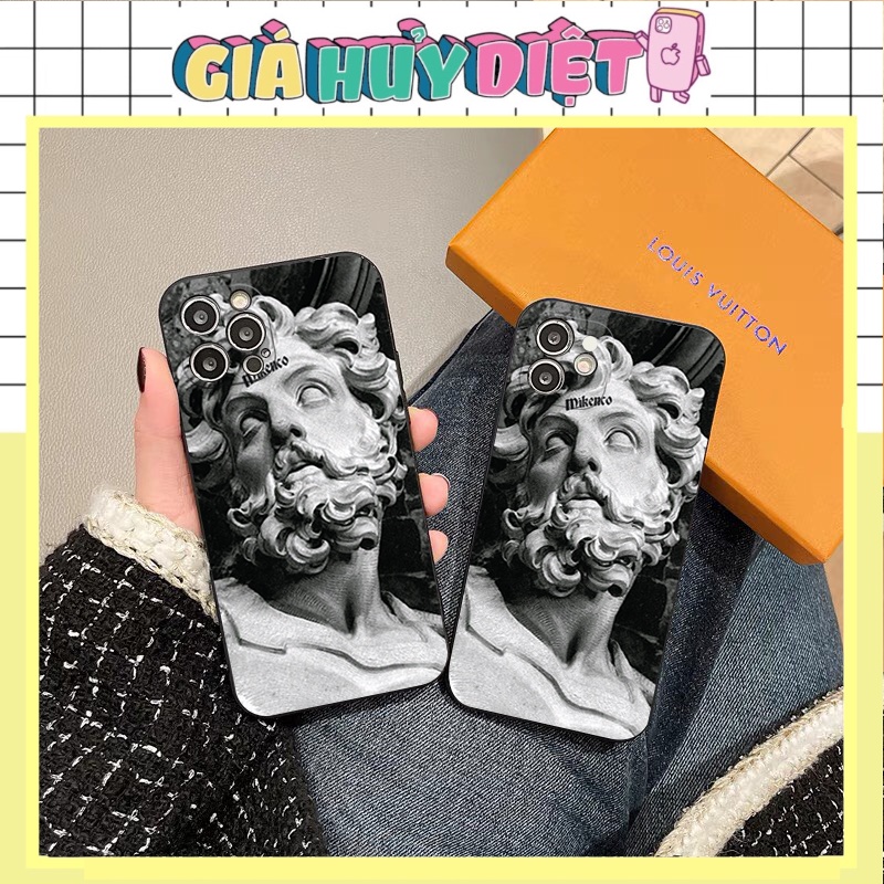 Ốp lưng iphone Mikenko Tượng Hy Lạp Hot Hit