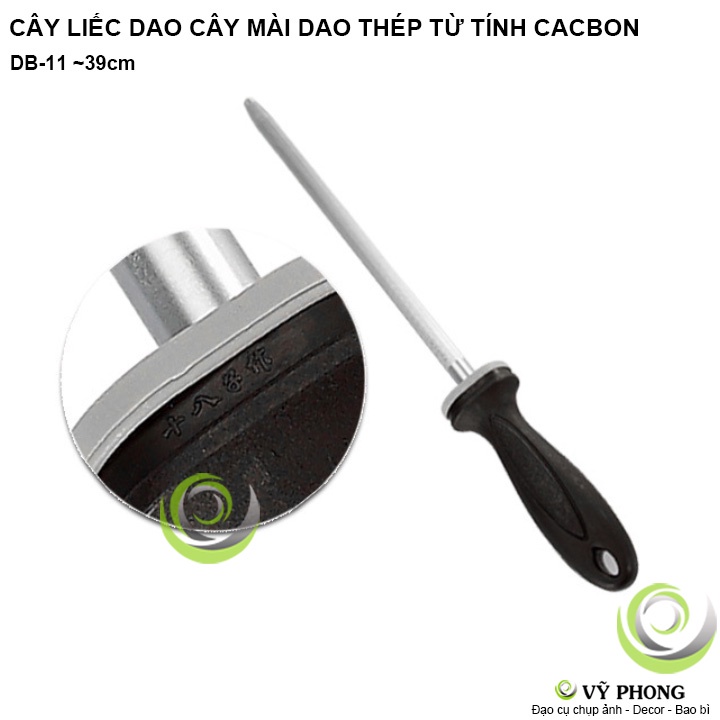 CÂY LIẾC DAO CÂY MÀI DAO THẬP BÁT TỬ THÉP CACBON TỪ TÍNH THẬP BÁT TỬ CHUYÊN CHO BẾP TRƯỞNG BẾP CHUYÊN NGHIỆP DB-11