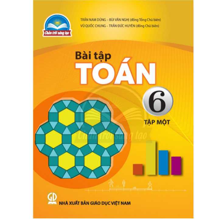 Sách - Combo Toán lớp 6 tập 1 SGK+SBT (Chân trời sáng tạo)