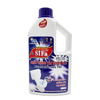 Chất thông tắc bồn cầu toilet chống hôi Siêu tốc 5 phút Sifa 300g/700g/1400g