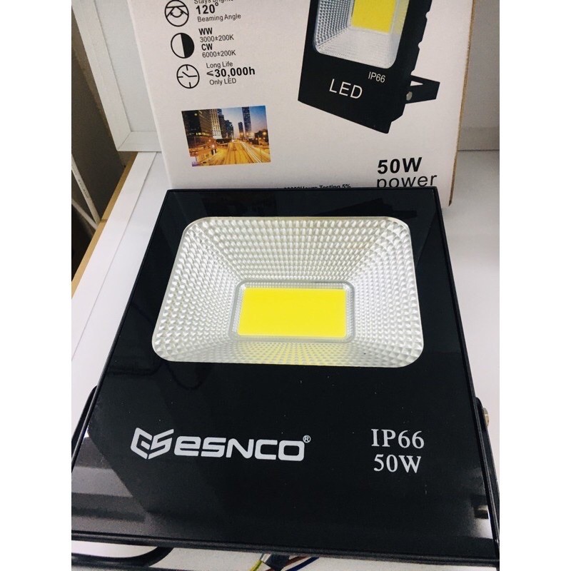 Đèn Pha LED 50W  Chuyên Công Trình , Bảng Hiệu , Lắp Đặt Ngoài Trời , Chống Nước IP66 Đủ Công Suất