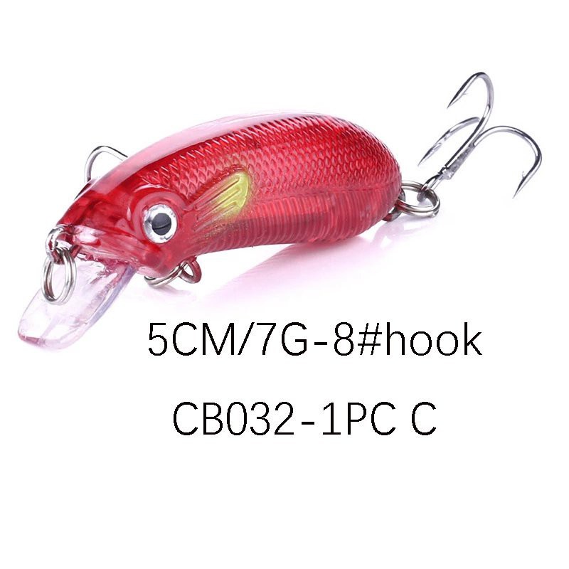 MỒI LURE 3D Chuyên Đồ Câu Lure Dài 5cm nặng 7gr_ LURE _14