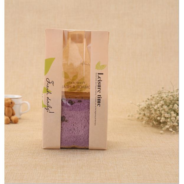 Túi bánh mì hoa cúc dọc dài 10 chiếc