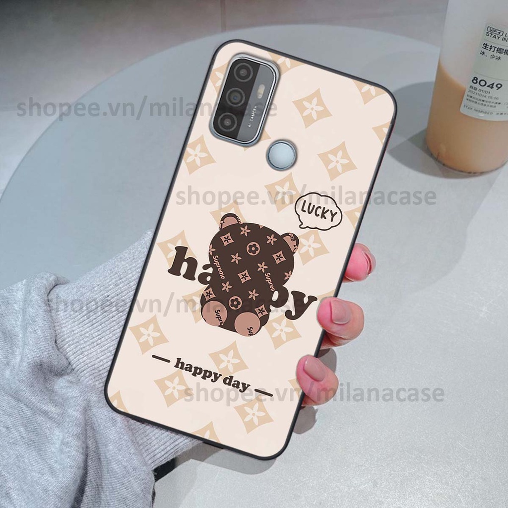 Ốp Oppo A53 gấu be@rBrick gấu Teddy Kaws siêu đẹp, phong cách, cá tính