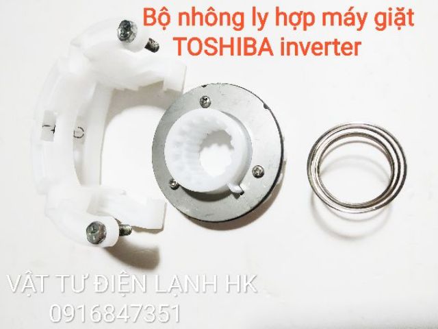 [XỊN - mới 100%] Bộ nhông ly hợp máy giặt TOSHIBA - inverter A800 A820 E920 D950 D980