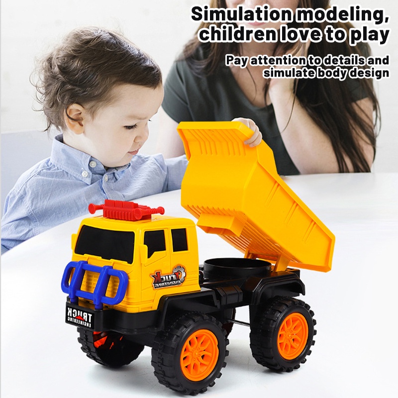 Đồ chơi SEASUN TOYS mô hình thiết kế xe công trường đa dạng cho bé