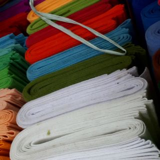 1 yard vải nỉ cứng 25k