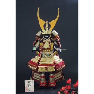 Búp bê Samurai , búp bê Nhật Bản . Y5.DO.KEM.SUNGDAI.DECAL