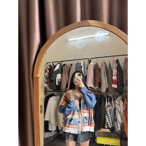 Áo len cardigan micky