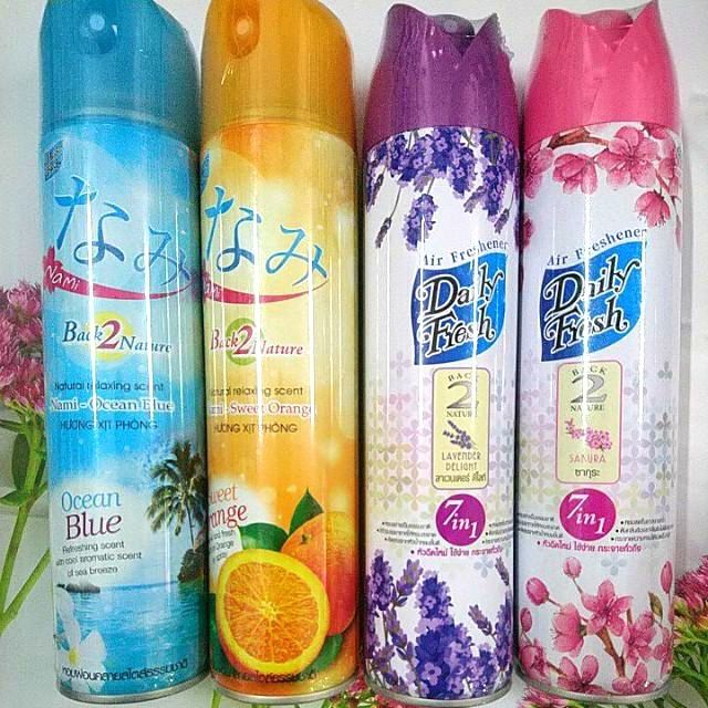 Xịt thơm phòng Daily Fresh 300ml/ Oasis 320ml