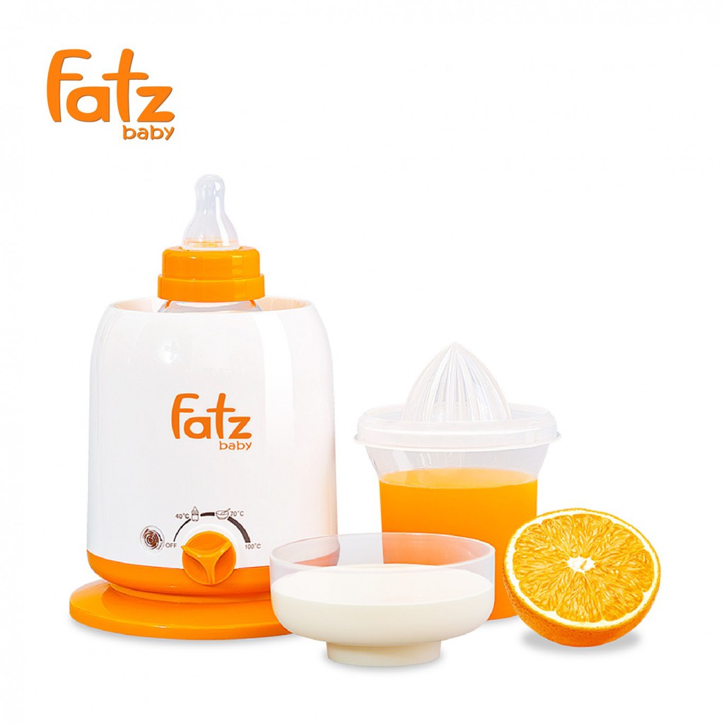 [Chính Hãng] Máy hâm sữa và tiệt trùng bình sữa 4 chức năng Fatzbaby Mono 2 FB3002SL - Máy hâm sữa Fatz Baby