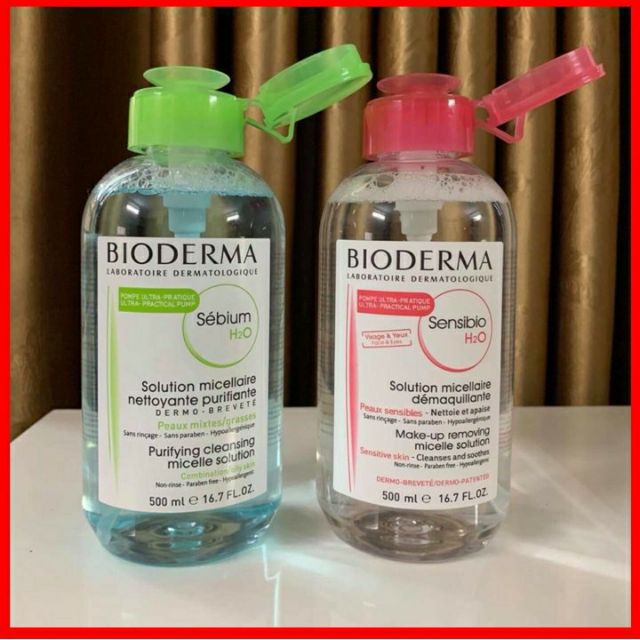 NƯỚC TẨY TRANG MẪU MỚI BIODERMA 500ML HÌNH THẬT | BigBuy360 - bigbuy360.vn
