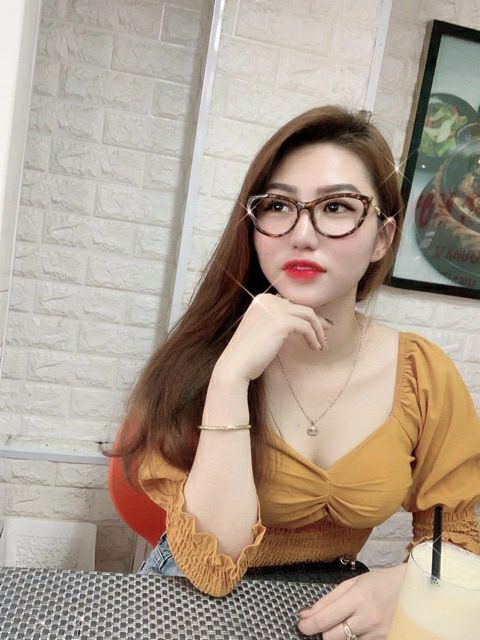 Gọng kính giả cận mắt mèo CNL 2020 màu da báo | BigBuy360 - bigbuy360.vn