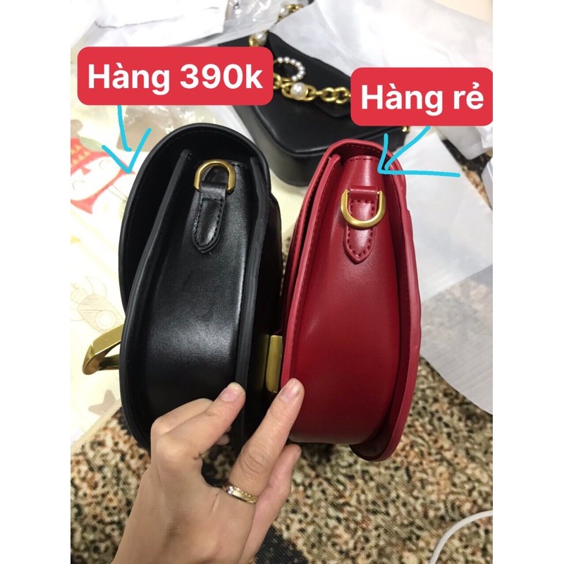 Túi Nữ CNK Túi Yên Ngựa Gabine Saddle Bag New 2021