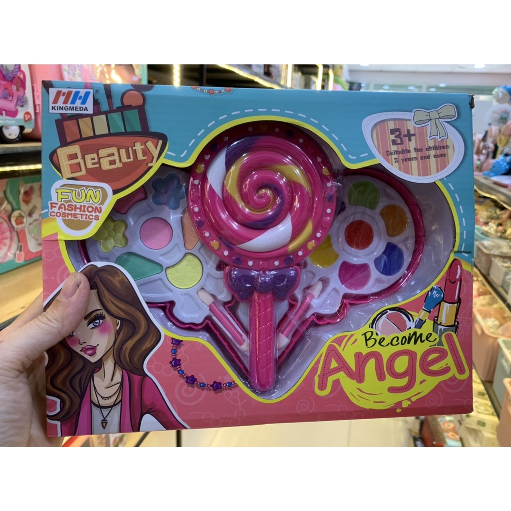 Bộ đồ chơi trang điểm an toàn cho bé gái