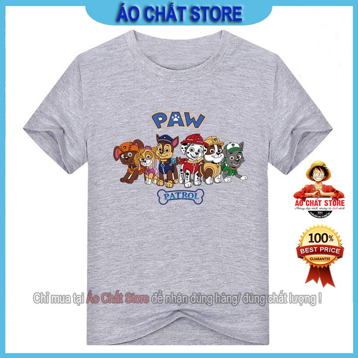 Áo thun chó cứu hộ | Paw Patrol bé trai | Áo Chất Store PA02