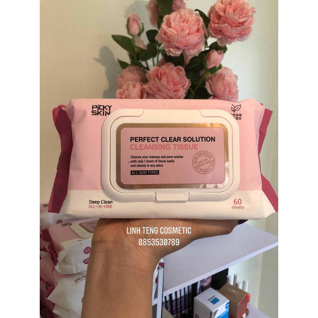 [Auth] SALE Khăn tẩy trang Perfect Cleansing Pad Hàn Quốc