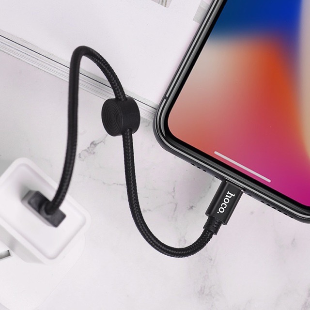 HOCO X35 2.4A DÀI 25cm CÁP SẠC NGẮN SẠC NHANH DÂY DÙ Cáp Lightning iPhone iPad - MICRO USB - USB TYPE C Cáp Sạc dự phòng