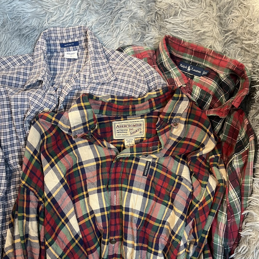 Flannel 2hand tuyển loại 1