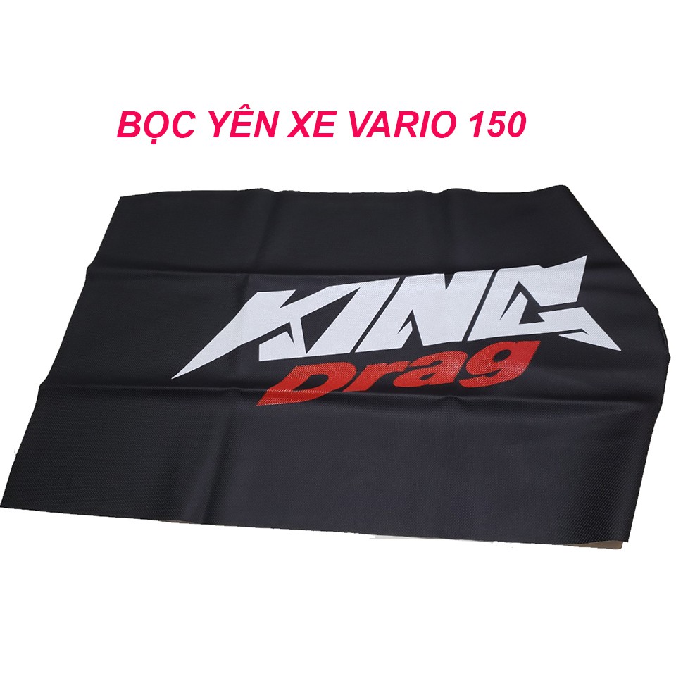 VỎ BỌC YÊN | ÁO YÊN IN CHỮ CHO XE VARIO ĐỎ