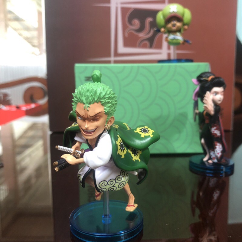 FAMHOUSE - Mô hình resin WCF Luffy Robin Brook Chopper Zoro Usopp ở Wano