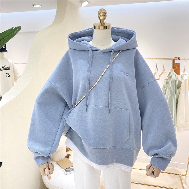 ÁO NỈ BÔNG PHỐI VIỀN TRẮNG - CÓ ĐỦ SIZE
