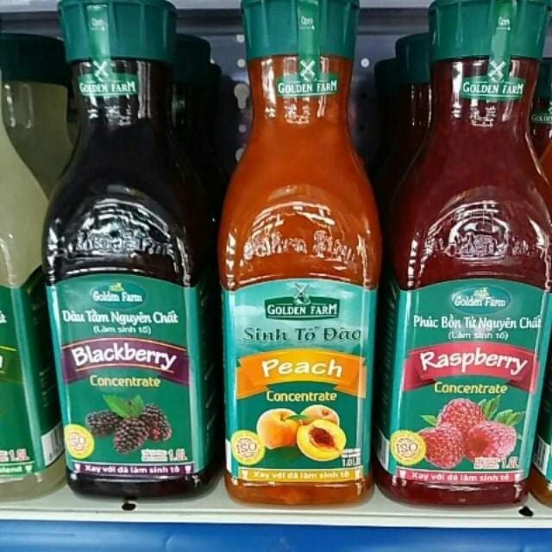 Sinh tố trái cây Golderfarm 1lit