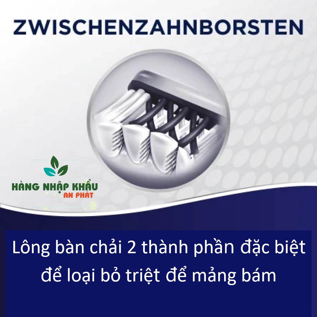 Bàn chải đánh răng Đức Dr Best X-Zwischenzahn mittel lông cứng vừa