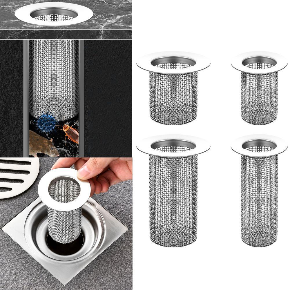 LONTIME Dụng Cụ Lọc Rác Bồn Rửa Chén Bằng Thép Không Gỉ