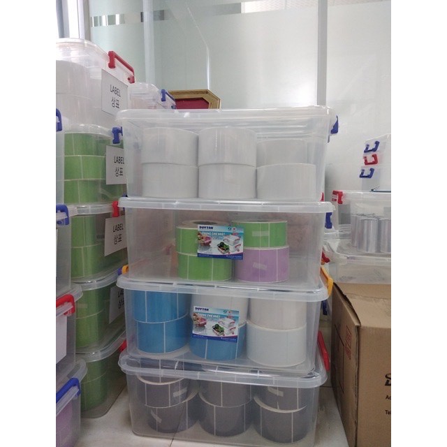 Thùng nhựa Duy Tân dẻo dai  trong suốt 10 lít, 30 lít, 15 lít