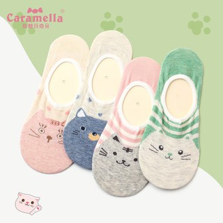 Tất vớ lười nữ hình thú Caramella