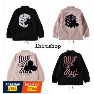 Áo khoác kaki hộp đen - box jacket unisex