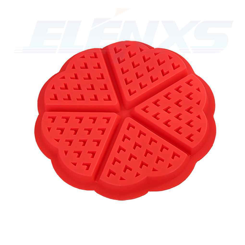 Khuôn Silicon Làm Bánh Waffle Tiện Lợi