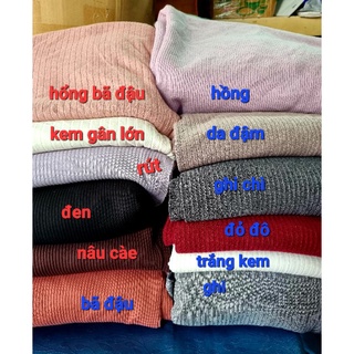 vải thun gân (đũa & sọc )
