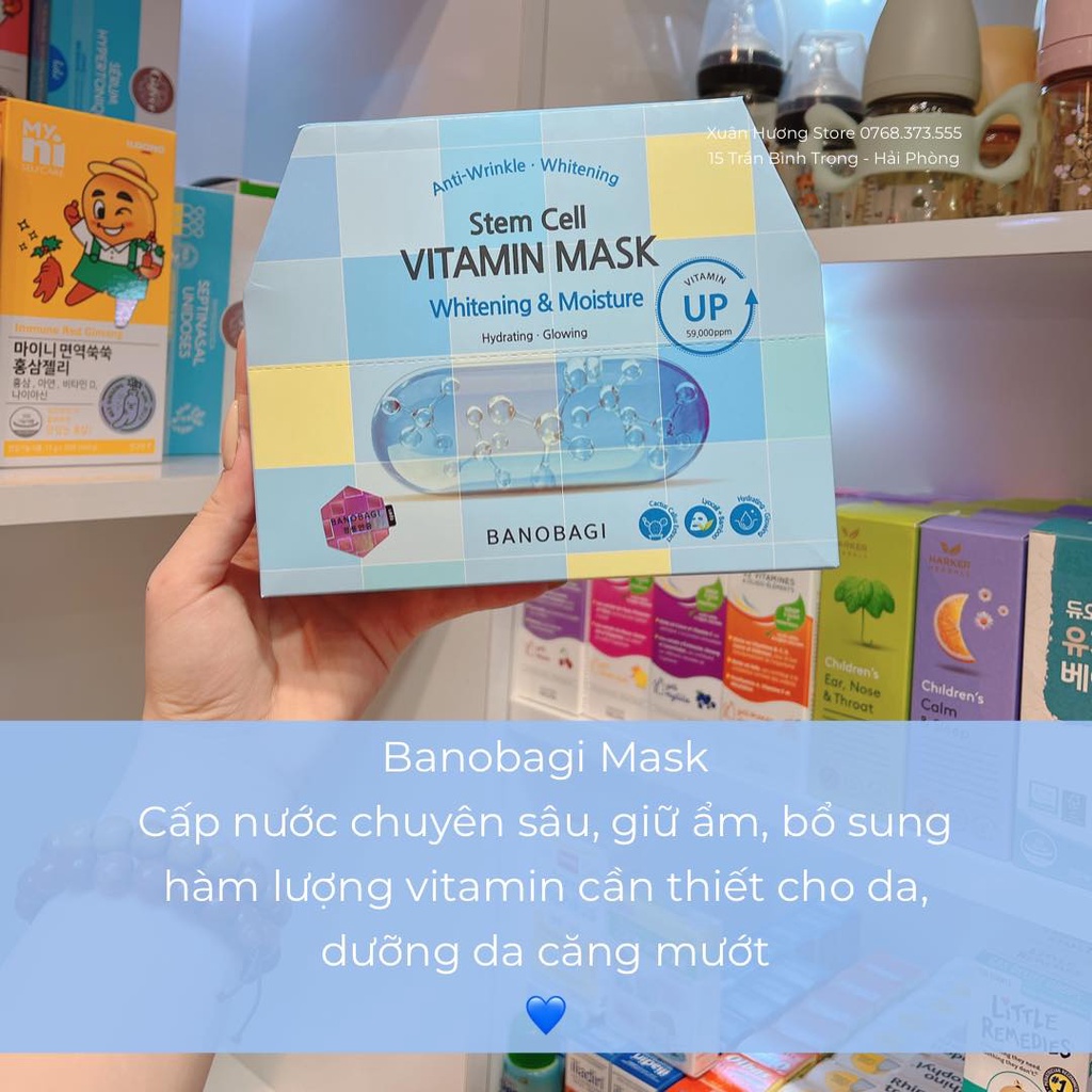 Mặt Nạ Bổ Sung Vitamin thần thánh Victa Genic BANOBAGI 30ml