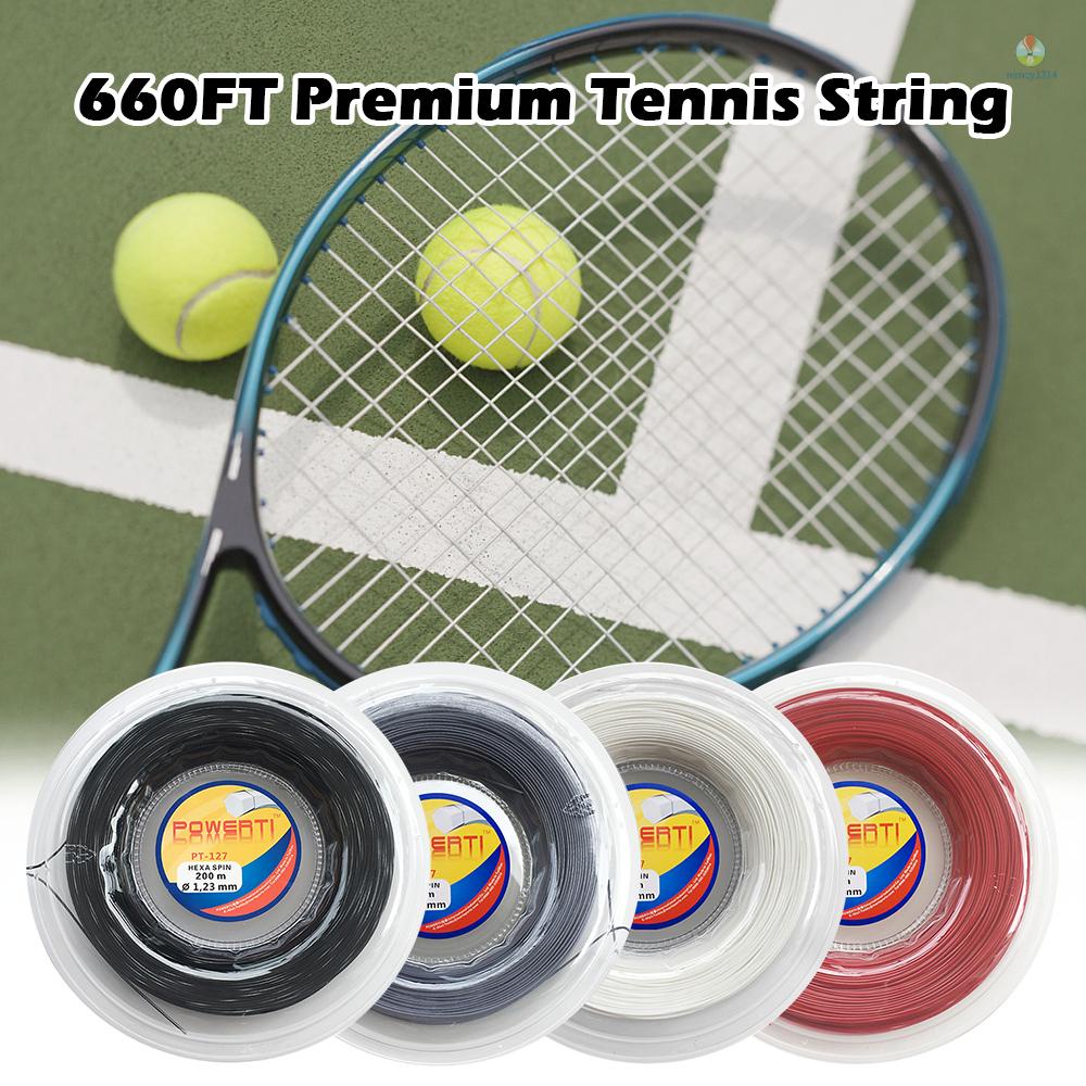 Dây Vợt Tennis Thay Thế 1.23mm 200M/660FT