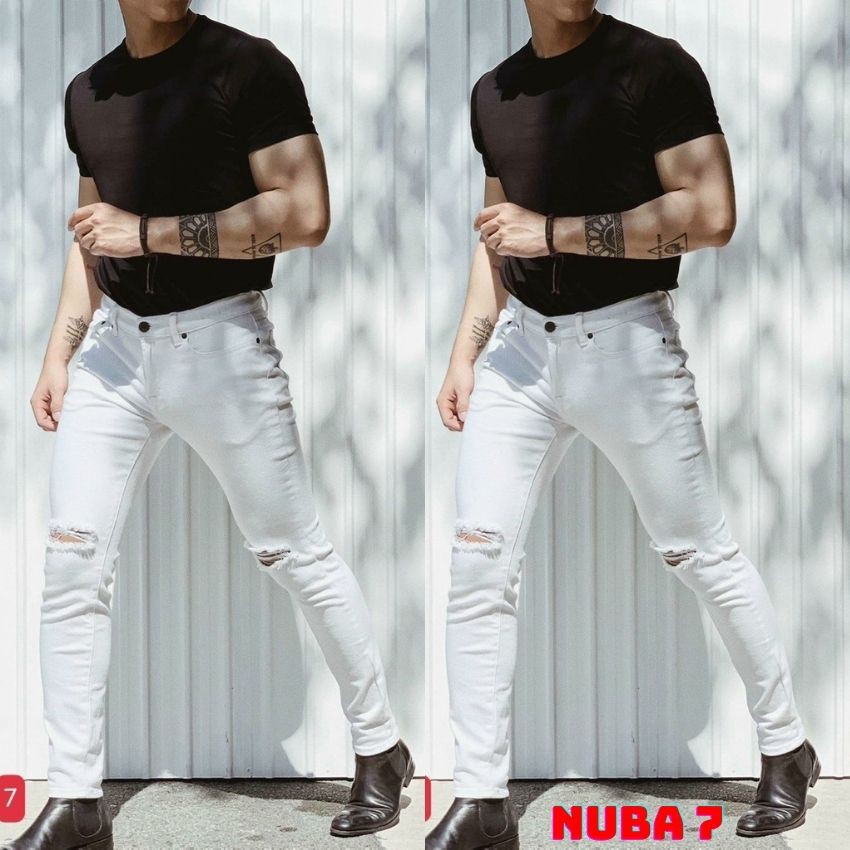Quần jean nam chất bò,cá tính trẻ trung nắng động,nuca 7 tcs | BigBuy360 - bigbuy360.vn